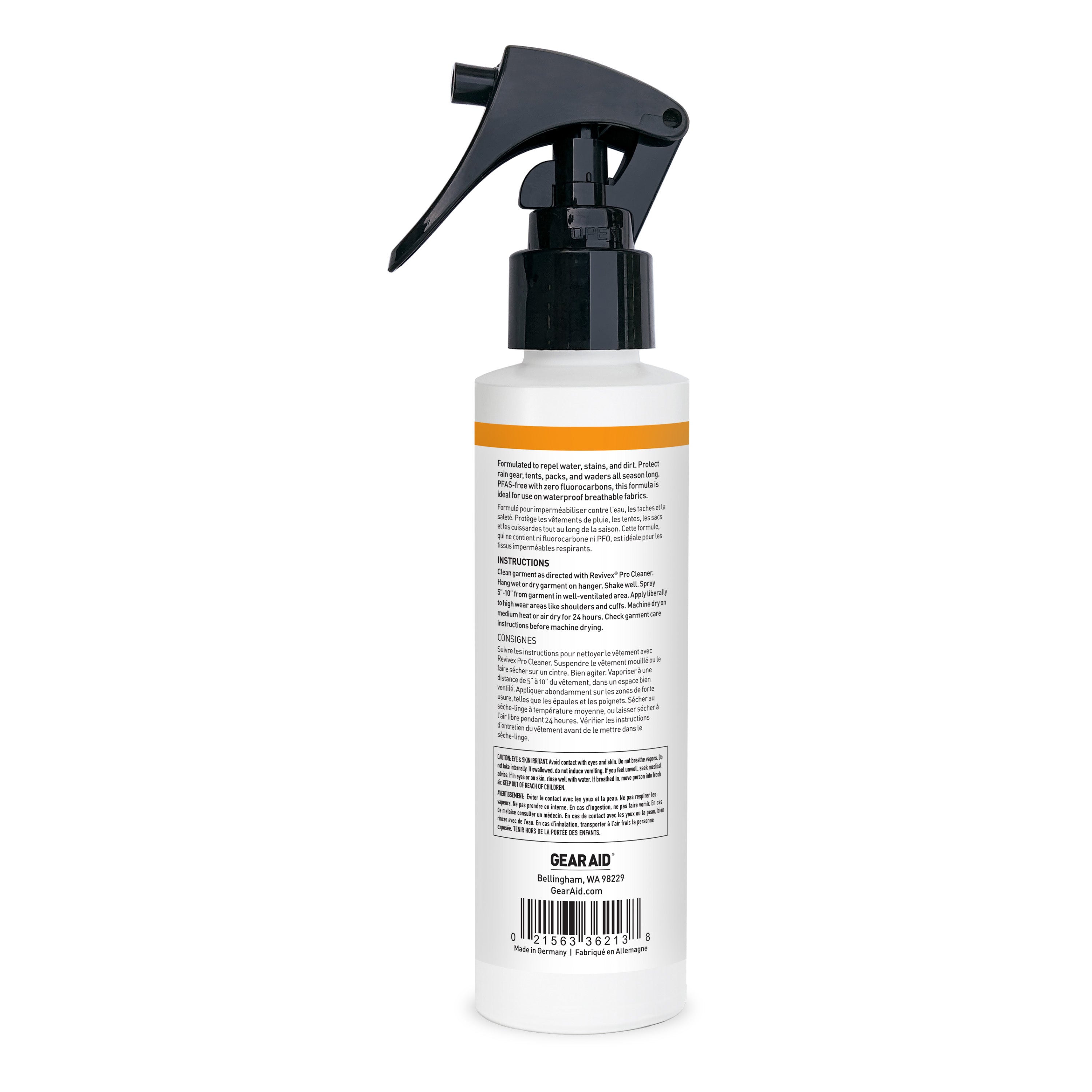 Gear Aid Revivex Spray-On Water Repellent, Renew the water resistance of  your GORE-TEX outerwear with Gear Aid's Revivex Spray-On Water Repellent.  This is a wash/spray/dry application that renews