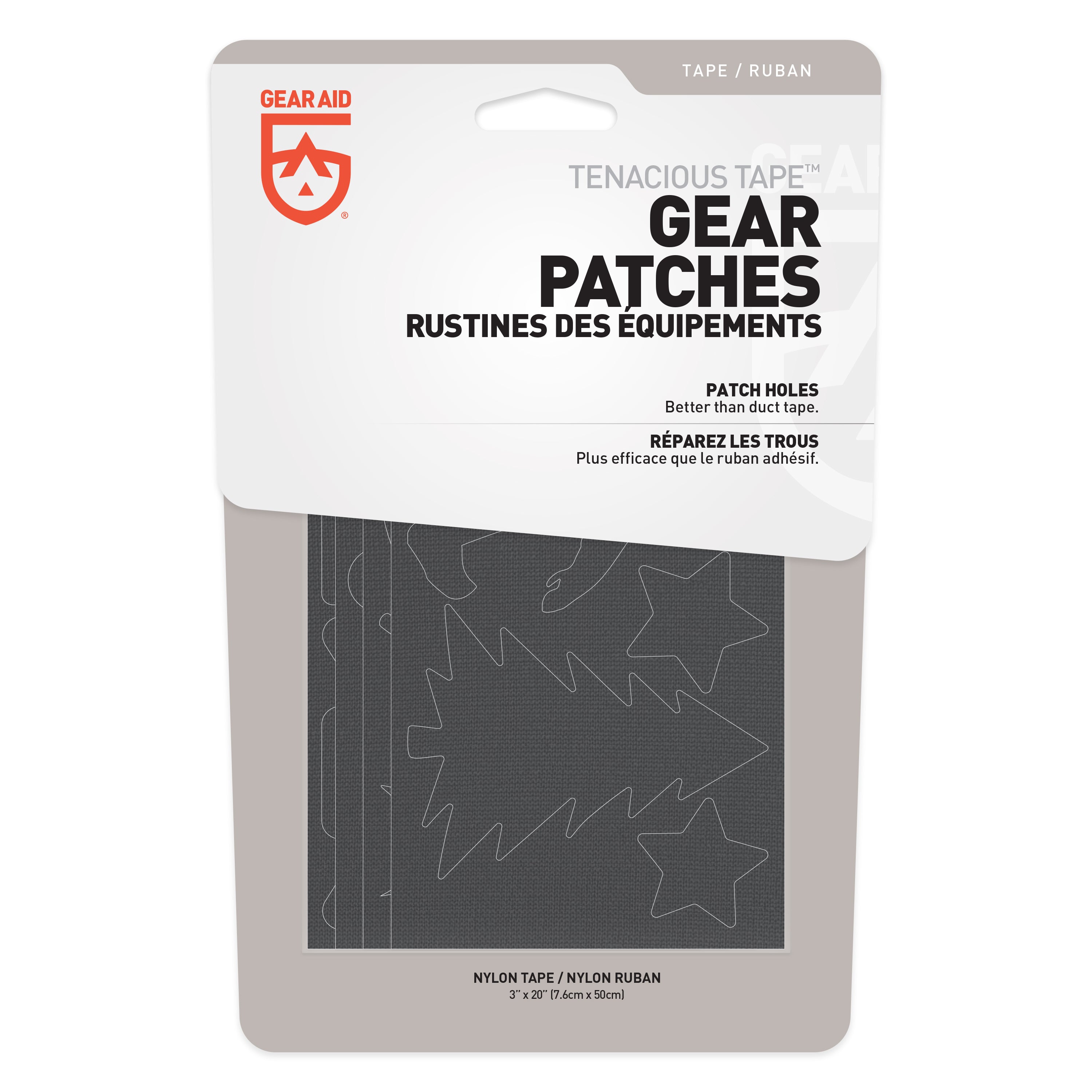 Tenacious Tape Mesh Patches - Charcoal/Slate - Ramsey Outdoor