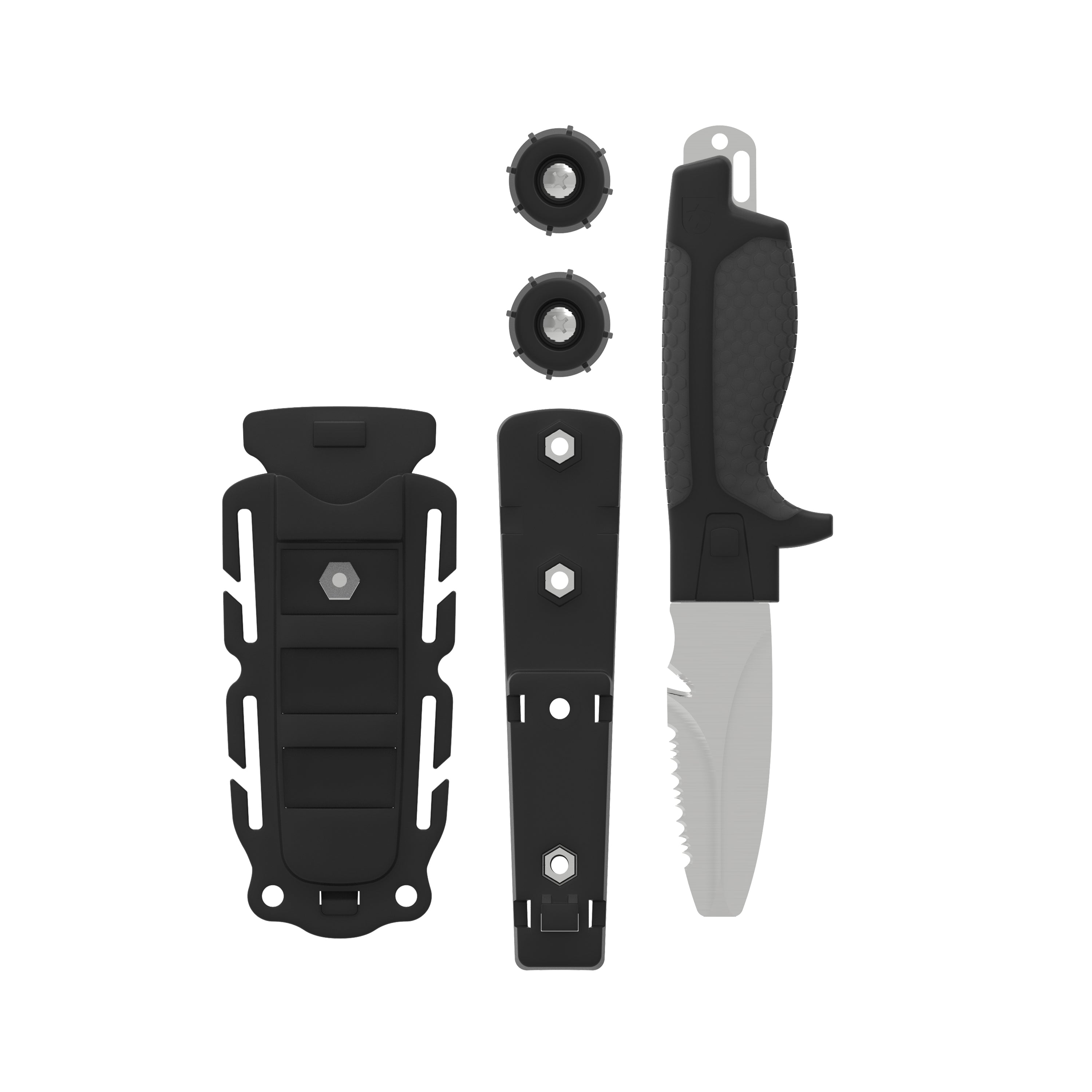 Diving Knife, leg holster, black  Trekking \ Accessories \ Tools
