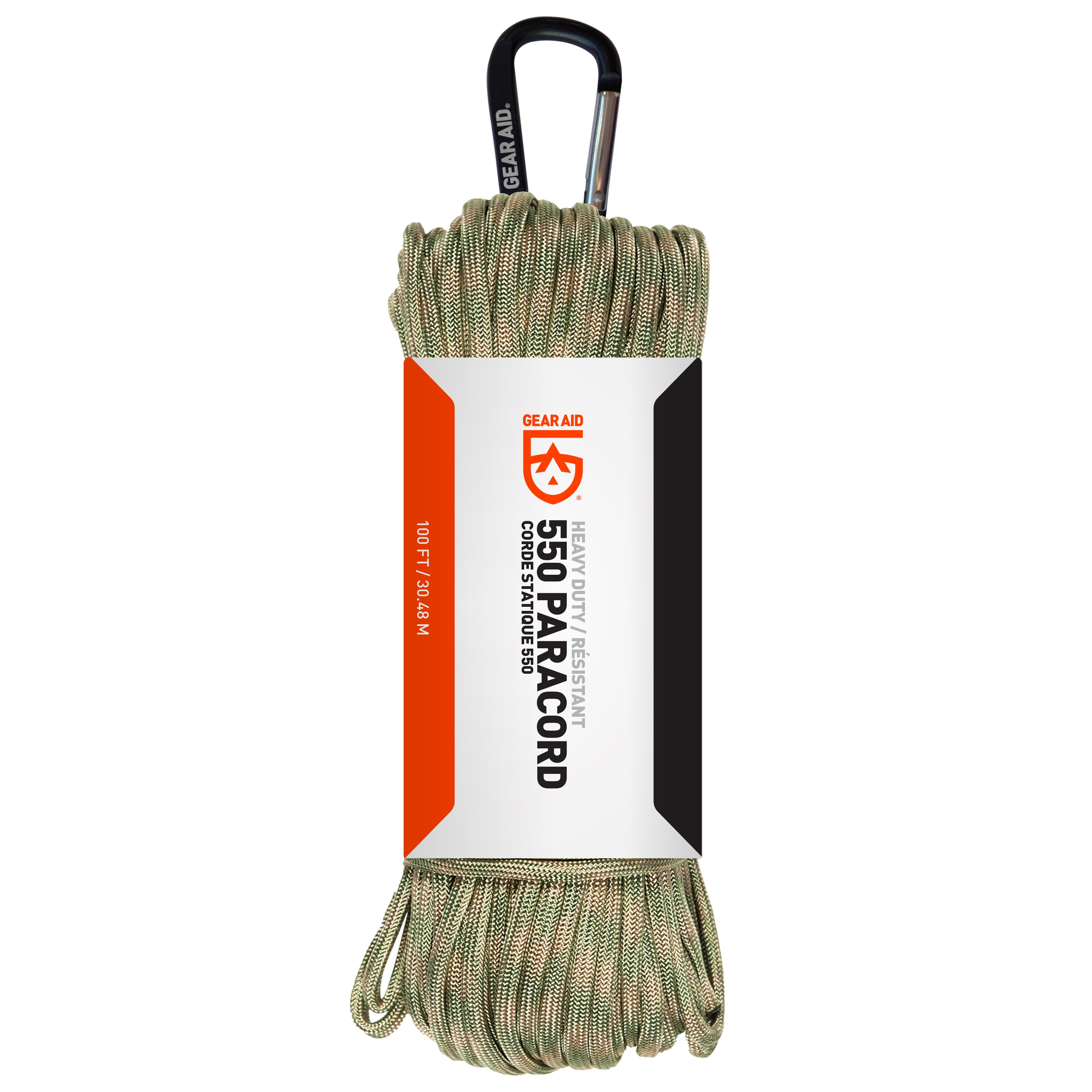 100Ft 550 Paracord Graphite - Army Navy Gear